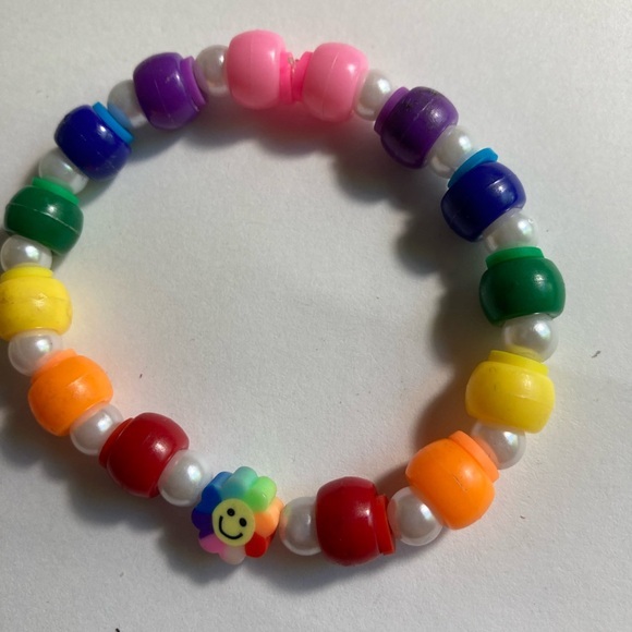 Colorful Beaded Bracelet- made by Bri